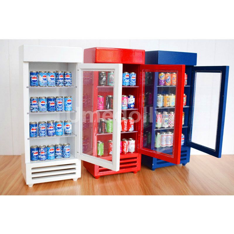Refrigerator Supermarket 112 MINI Store Dollhouse Miniature