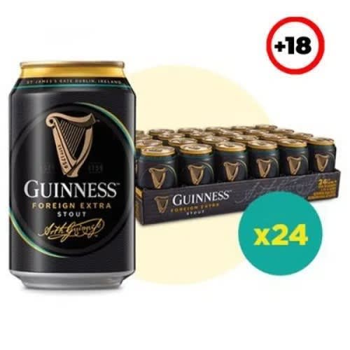 Guinness Foreig Extra Stout Can - 33l