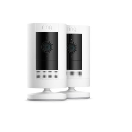 Ring Stick Up Cam - Outdoor Security Camera With 2-way Audio And Wifi Enabled - Ring 2 Pack