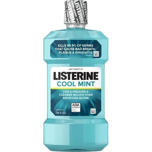 Listerine Mouth Wash 500ml - 3pieces - Cool Mint - Total Care - Mild Mint
