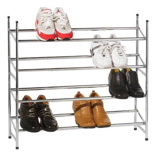 Expandable Shoe Rack - 4 Tiers
