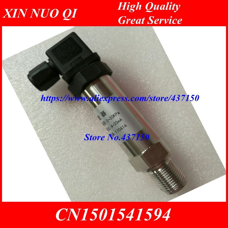 Pressure Transmitter Air Water Oil 4-20mA Output High Performance Diffused Silicone Pressure Transducer  Sensor
