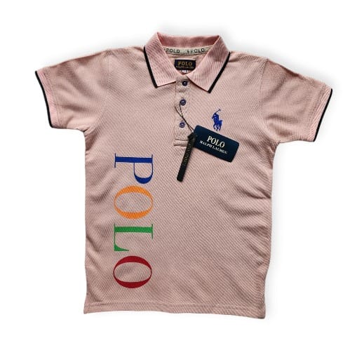Girl Polo- Pink