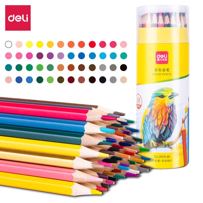 Professional Oil Color Pencil Set 48 Colors