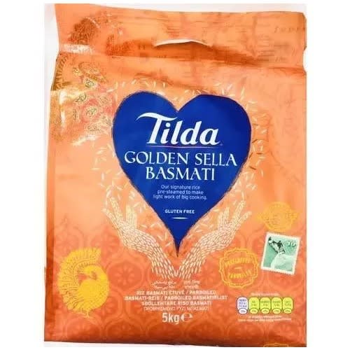 Golden Sella Basmati Rice 5kg - Pack Of 2