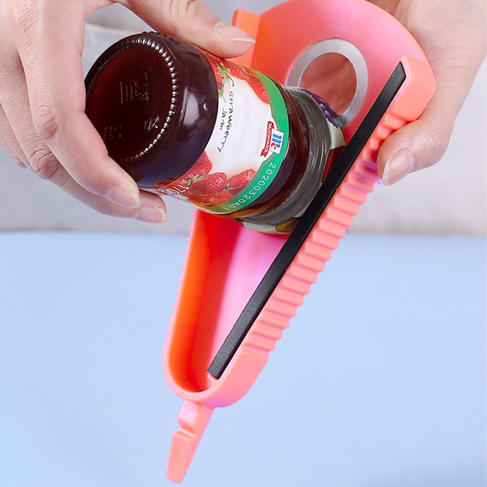 Multifunctional 4 In 1 Bottle, Jar, And Cap Opener