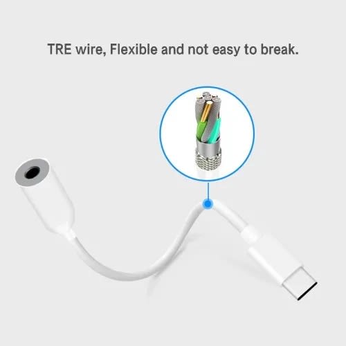 Type C To 3.5mm Jack Headphone Adapter-Converter