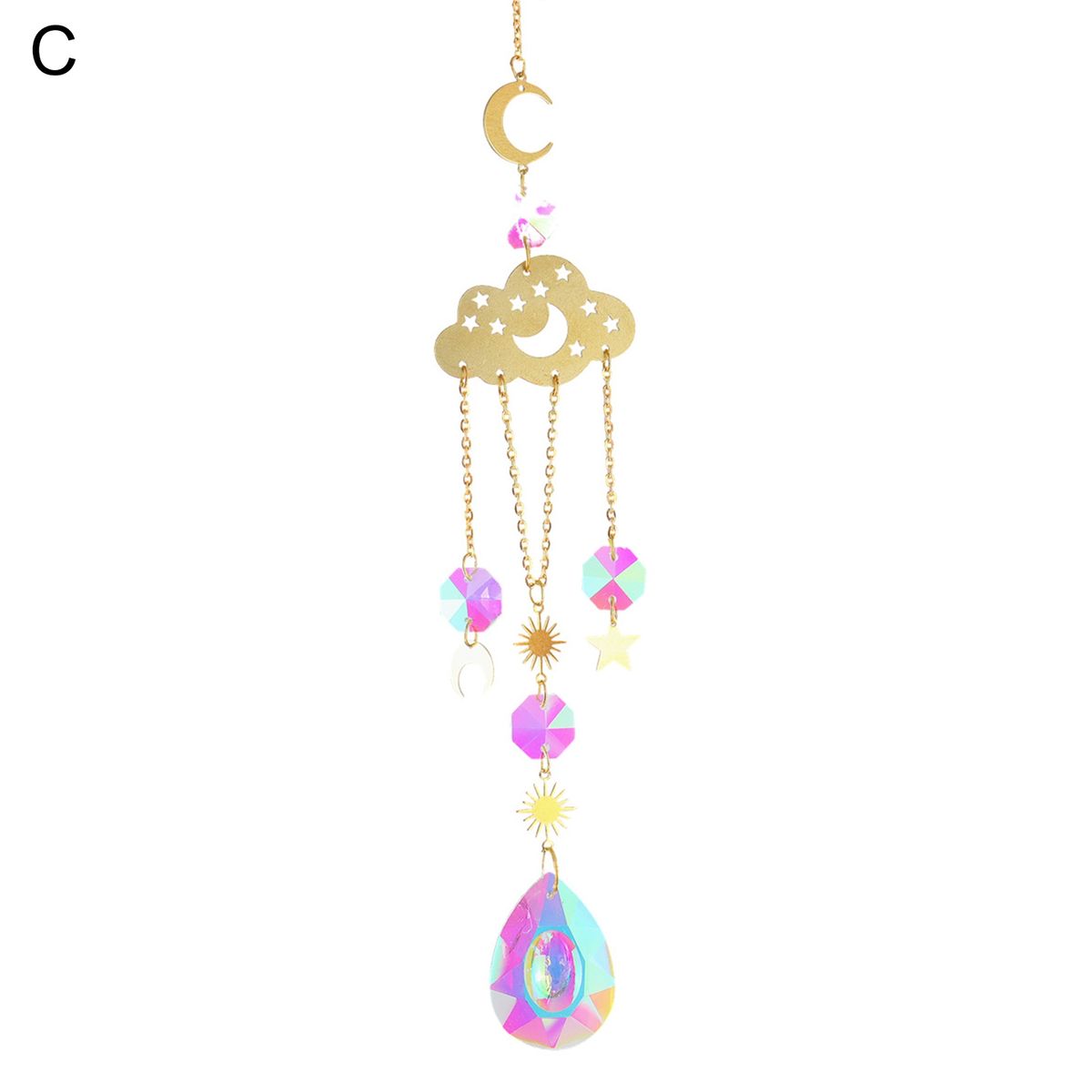Hanging Suncatcher Reflective Light Rainbow Maker C