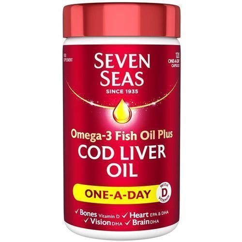 Omega 3 Fish Oil Plus Cod Liver Oil 120 Caps