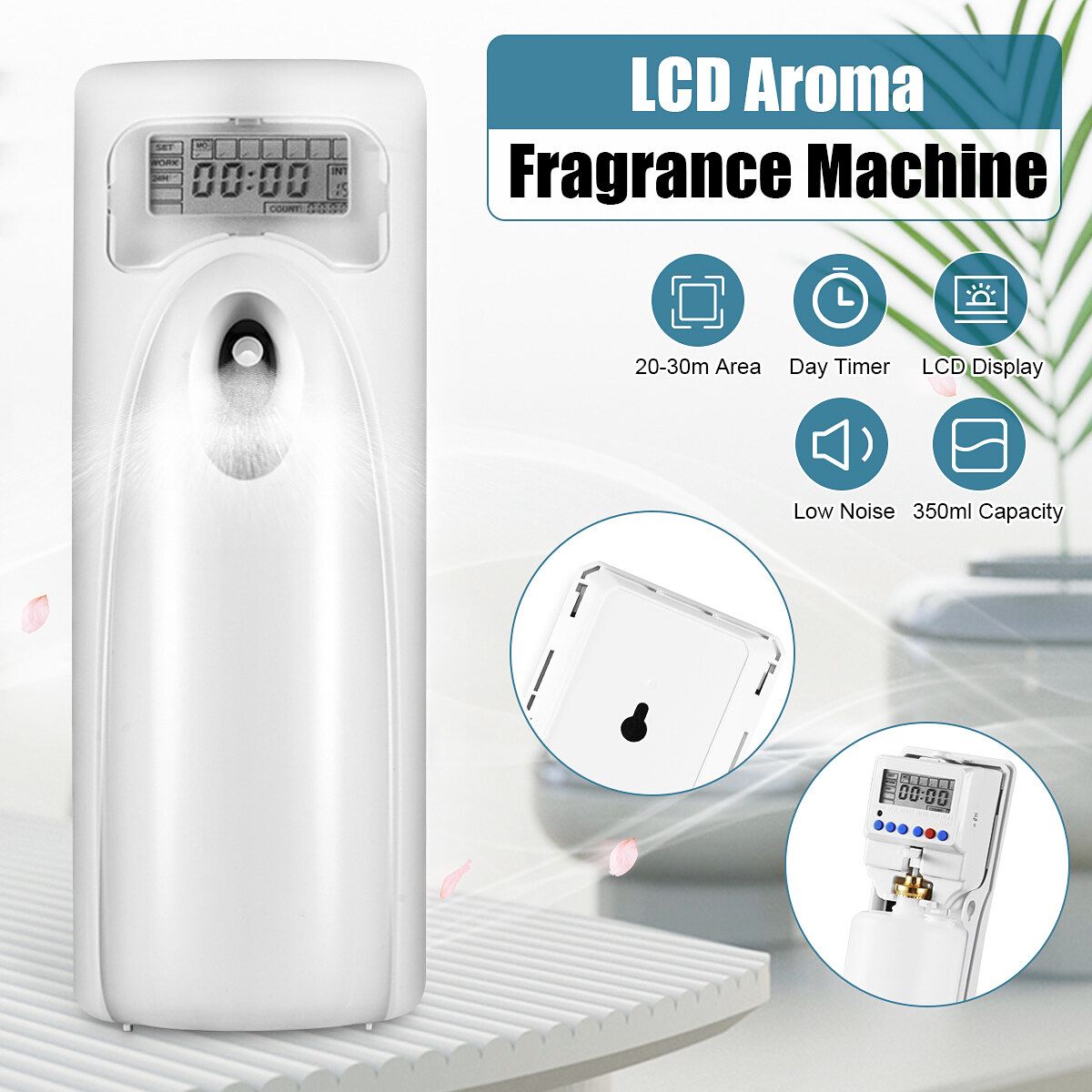 Essential Oil Aroma Diffuser Humidifier Fragrance Machine 350ML Sprayer For Home Office Hotel