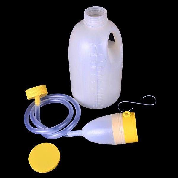 1700ml Elder Male Paralyzed Urine Collector Pee Holder Chamber Pot Incontinence Aid Large Capacity