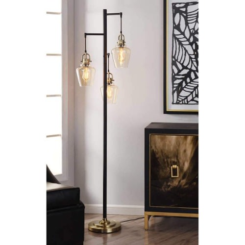 Stylecraft - Basia Floor Lamp -  3 Light