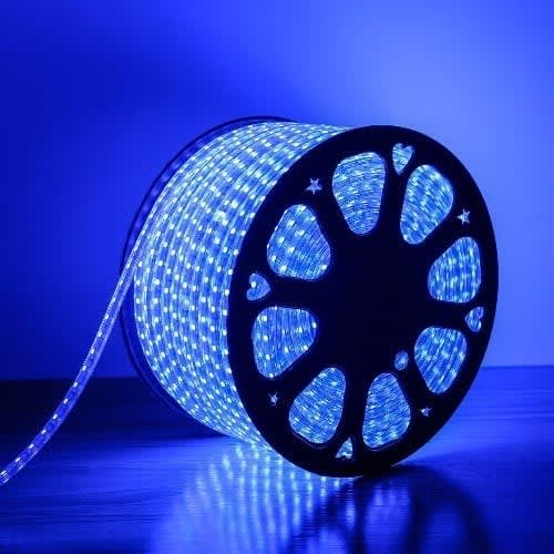 Led Rope Light - Blue - 50m