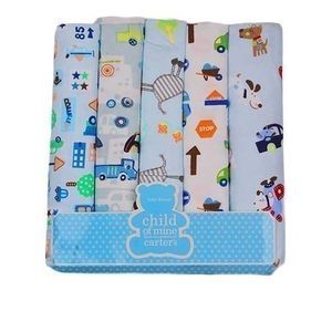 5 In 1 Baby Receiving Flannel