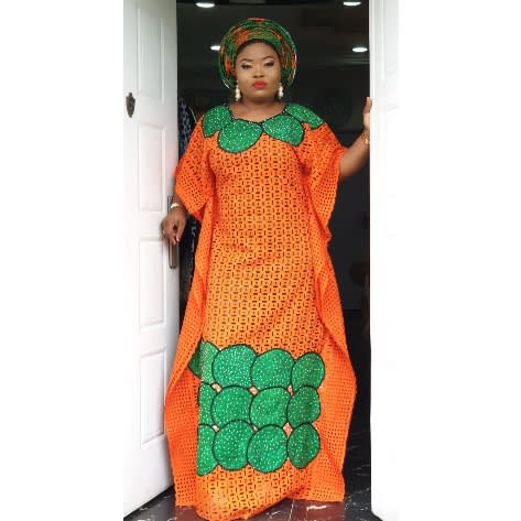 Kowope Boubou With Swarovski Stones