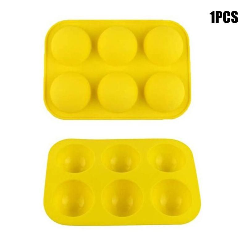 6 Holes Silicone Mold for Chocolate Baking Mould Non Stick