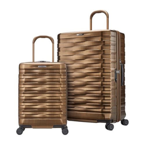 Hardside Spinner Luggage Set - Gold -  2pieces