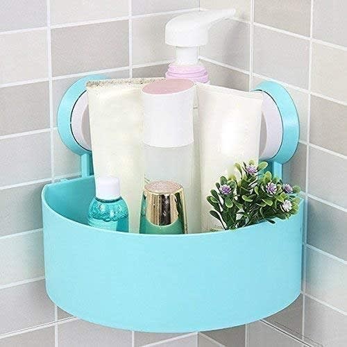 Triangle Bathroom Shelve - Blue