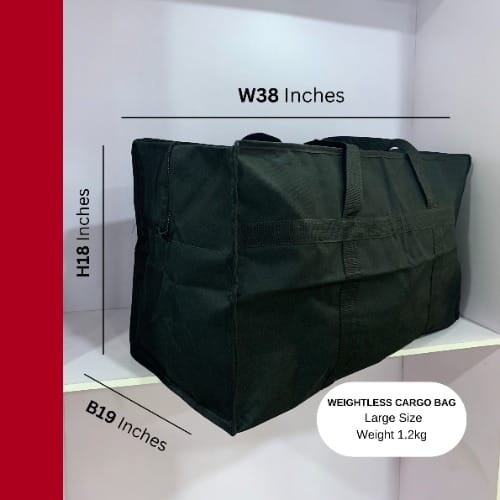 Large Cargo Back Black