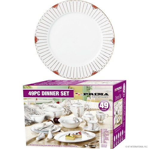 49 Piece Dinner Set