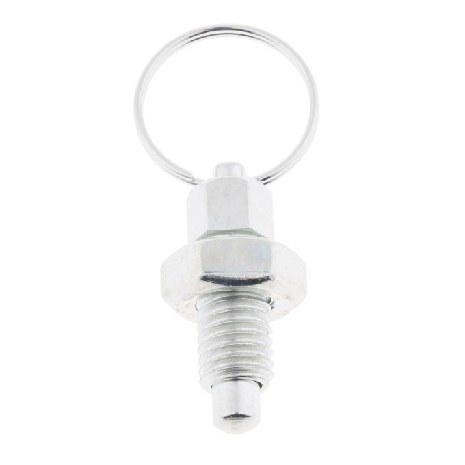 Plunger Index Piston Index Single Ring Type Galvanised Carbon Steel M6