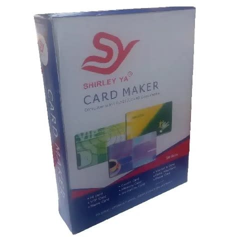 Shirley Ya Plastic Id Card Maker - 50  Sheets
