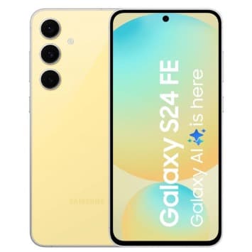 Galaxy S24 FE 5G - 6.7" - 256GB ROM - 8GB RAM - Dual SIM - Fingerprint - 4700mAh - Yellow