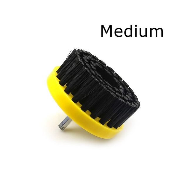 Dia. 80mm Drill Power Scrub Clean Brush For Leathe