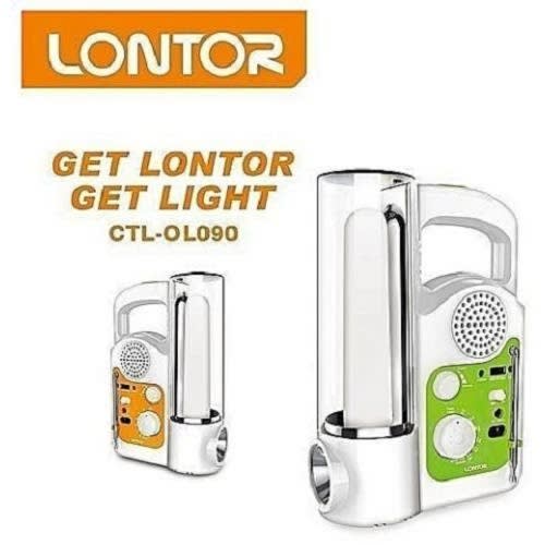 Rechargeable Light With Radio
