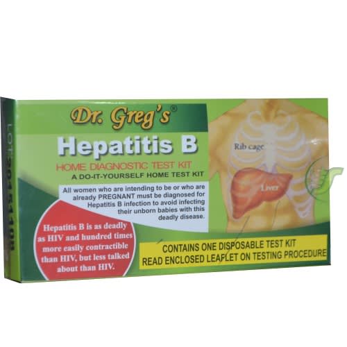 Dr Greg's Hepatitis B Home Diagnostic Test Kit