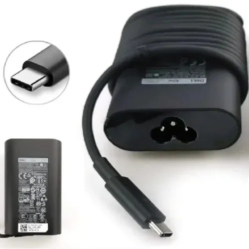Laptop Charger - Xps 13/12 2018 -  Venue 8  - 5855 - 65w Usb-c