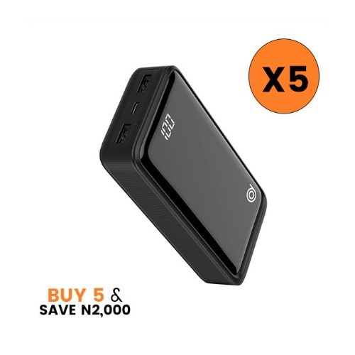 Mate2 Fast Charging 15w Power Bank - 20000mAh - 5 Pcs