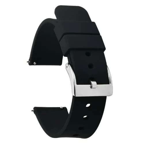 Silicone 20mm Strap For Samsung Watch 4 Classic/ Watch 4 - 40/42/44/46mm - Watch 3 41mm.
