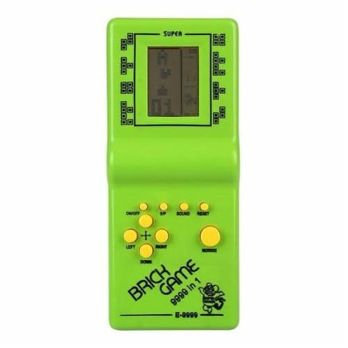 Kids Toy Brick Game - 9999 Games In 1-green