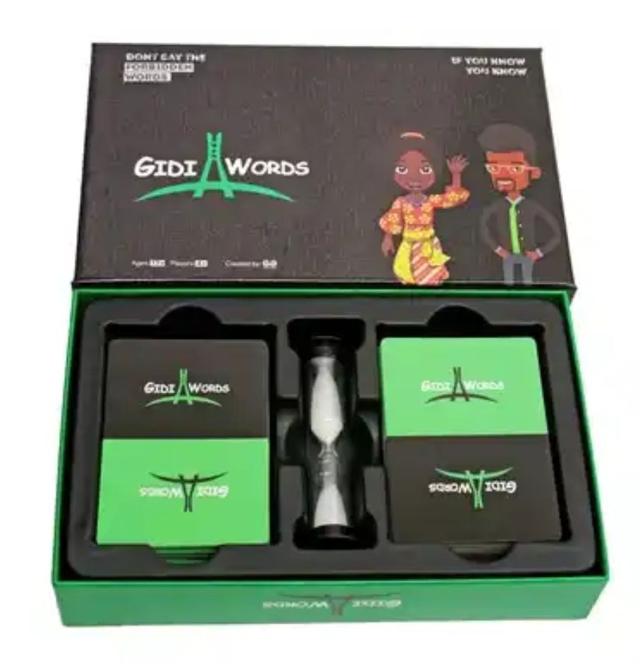 GIDI WORDS(A FAMILY PARTY GAME)