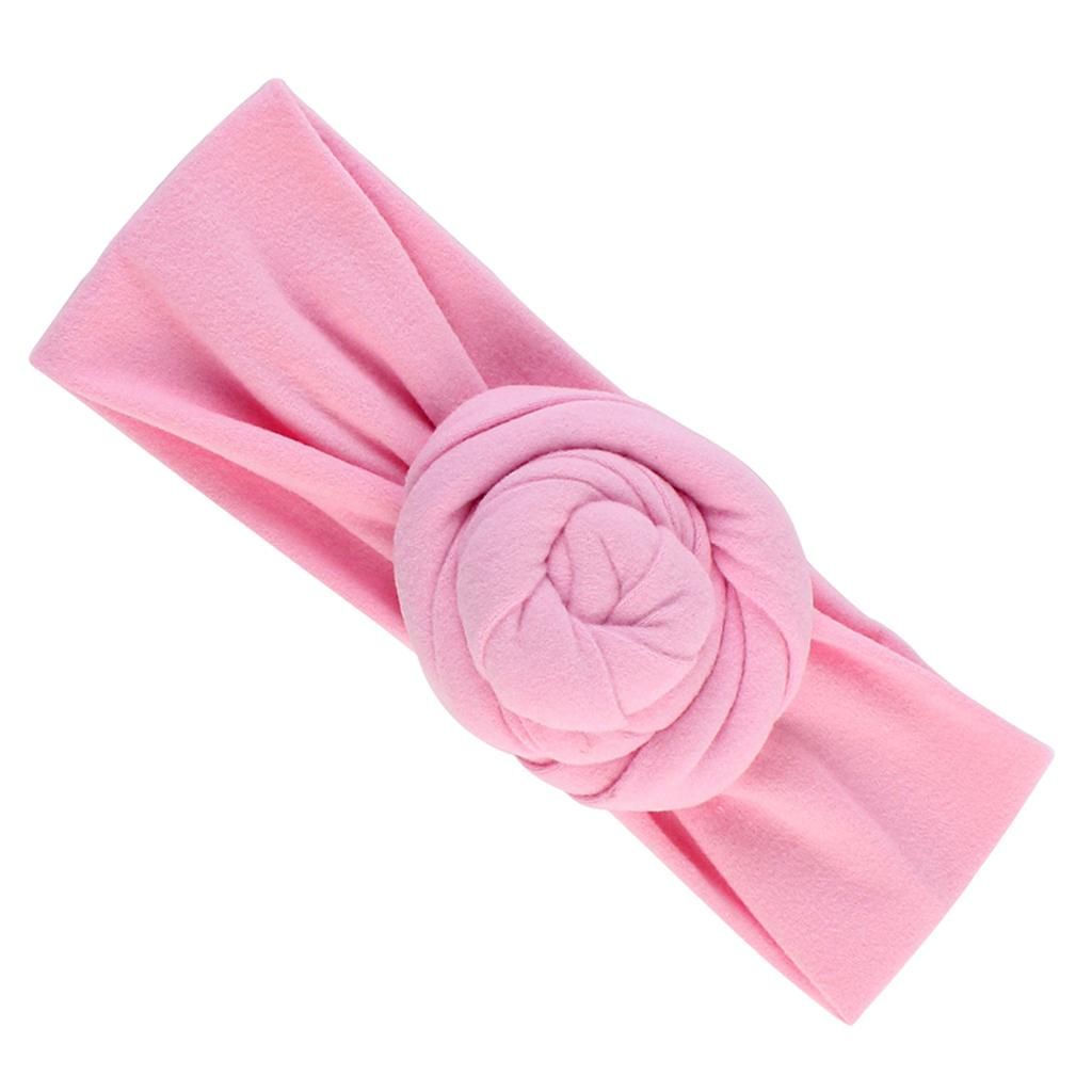 Girl Baby Toddler Knot Headband Hair Band Accessories Pink
