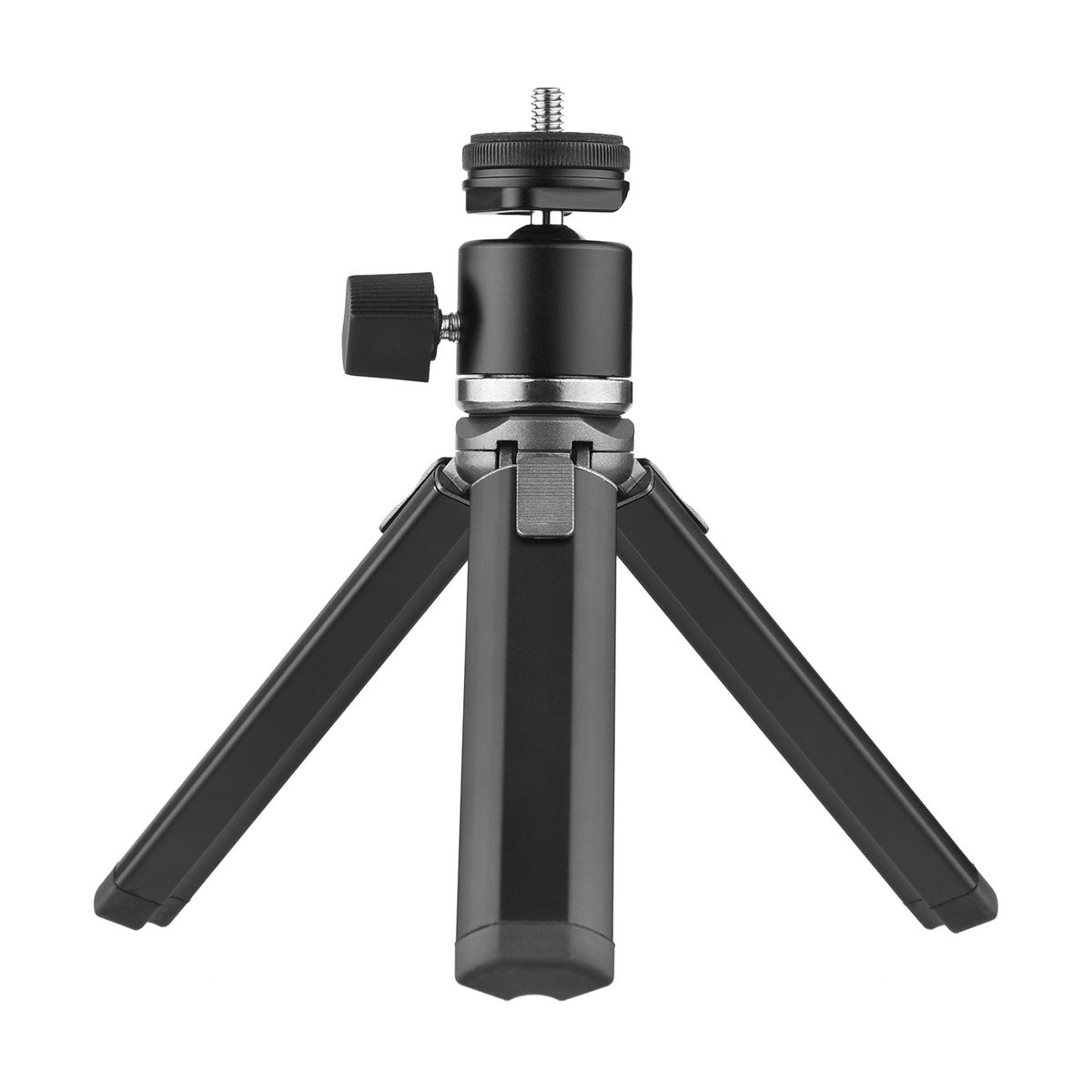 Aluminum Alloy Mini Tripod + Dual Use Ball Head Portable
