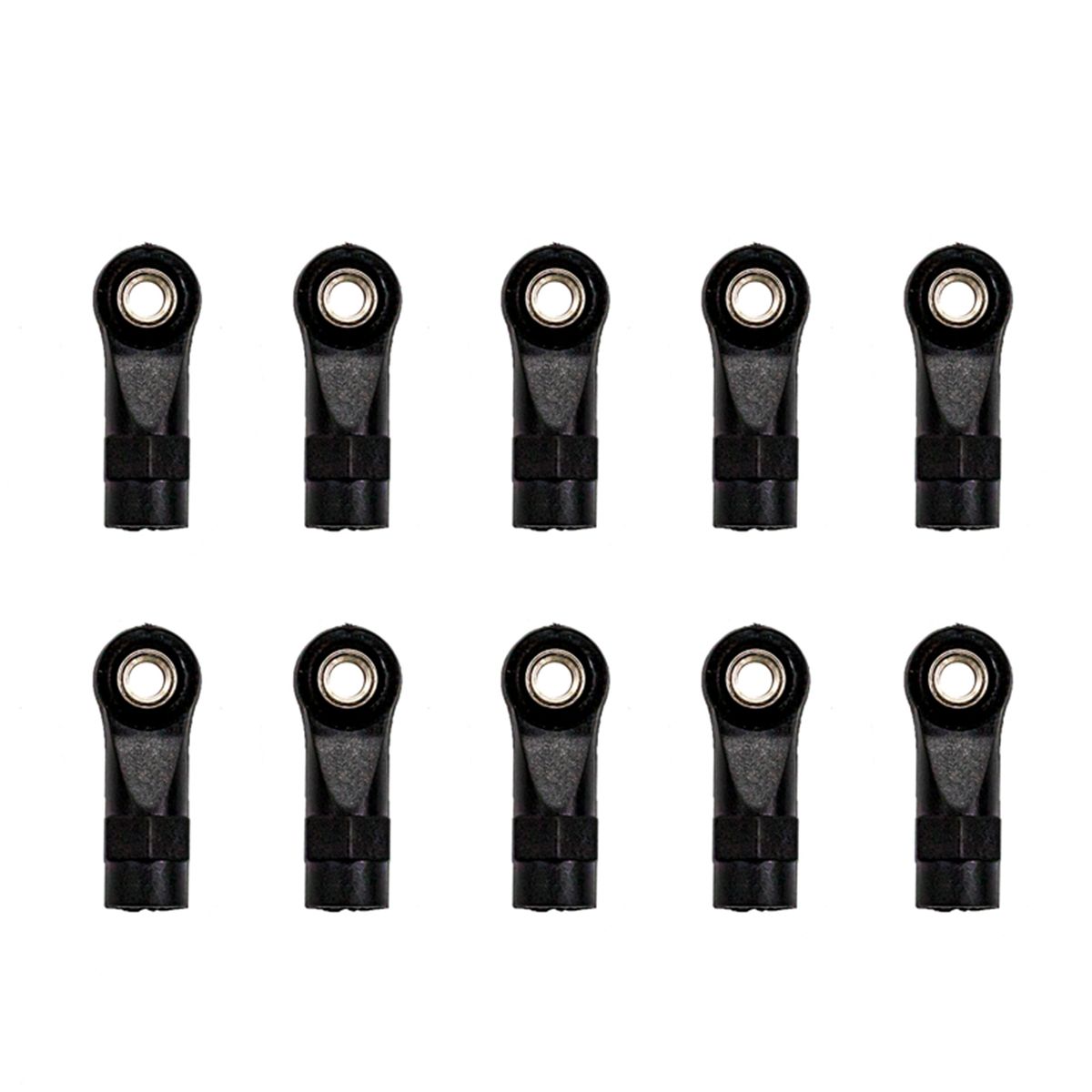 Nylon Rod Ends Link Balls 10Pcs Replacement For 1/10