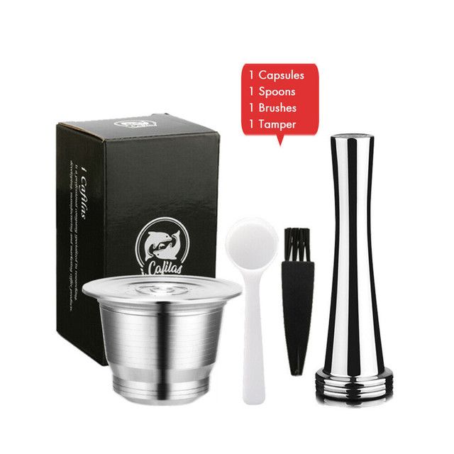 ICafilas Coffee Capsule For Nespresso Stainless Steel