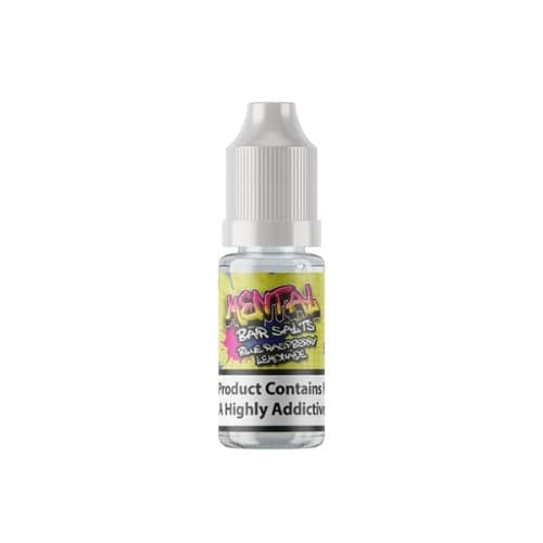 Mental Bar Salts 10ml Nic Salt (50vg/50pg)  - Blue Rasp & Lemonade