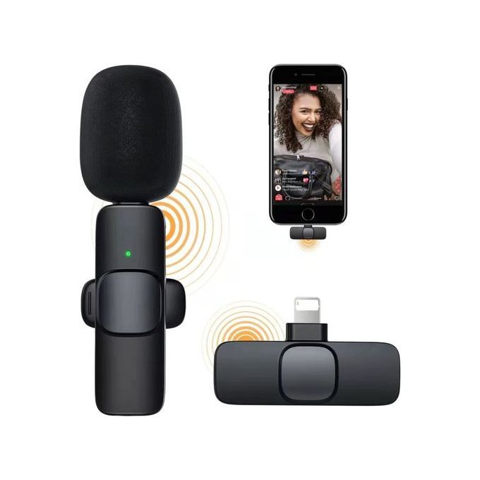 Professional Audio/Video Wireless Mic -Iphone Wireless Mic
