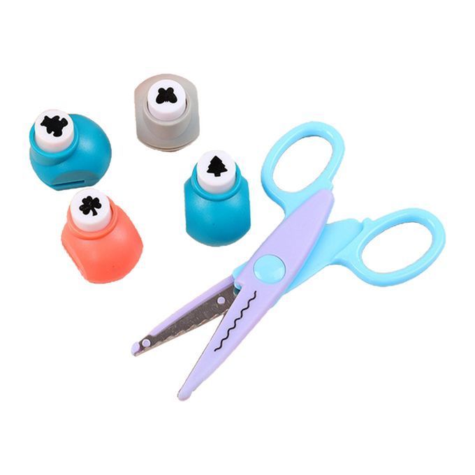 5x Paper Punches Shapes Border Puncher For DIY Scrapbooking Card