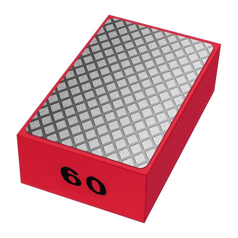 1Pcs Diamond Hand Pad Sanding Block Foam Back