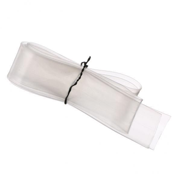 3x 20mm X 1 Meter Polyolefin 2: 1 Clear Shrink Tube Hose Wire