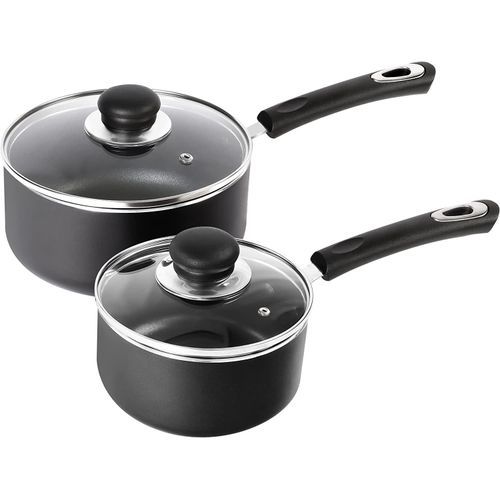 Utopia Kitchen Nonstick Saucepan Set - 1 Quart And 2 Sauce