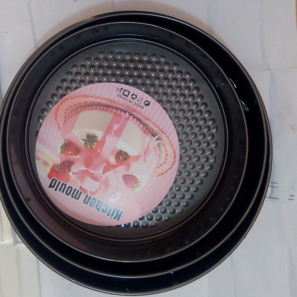 Springform Pan Cake Baking Mold / Pan Cake Pan Set 3 Pieces