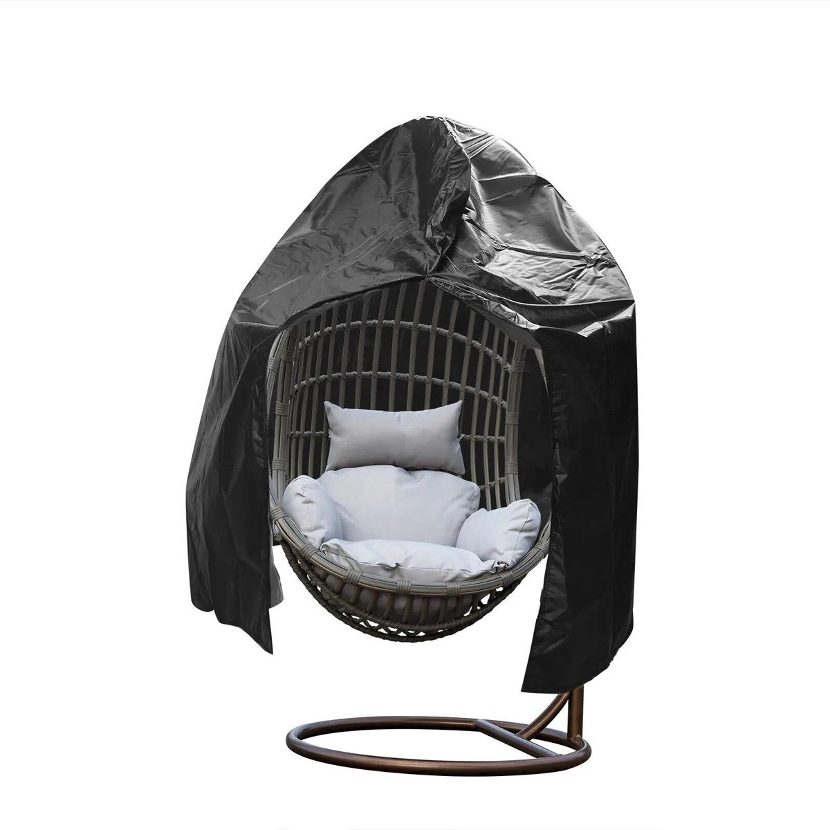 Waterproof Patio Chair Cover Egg Swing Chair Dust Cover Protector With Zipper Protective Case Outdoor Hanging Egg Chair Cover
