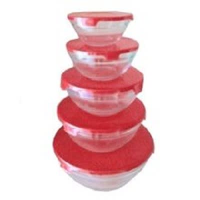 Hope Sati Glass Bowl -5 Pieces