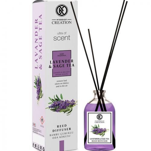 Kreasyon Lavender Fragrance Diffuser 115ml With Sticks
