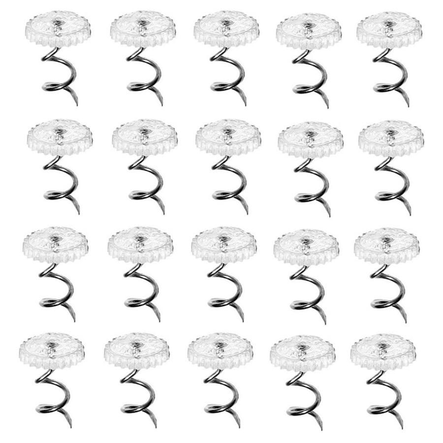 Clear Heads Twist Pins for Upholstery Slipcovers and Bedskirts 100